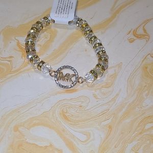 MK Stretch beaded bracelet
